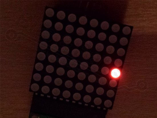 LED Matrix Display Module 8x8 MAX7219 Red